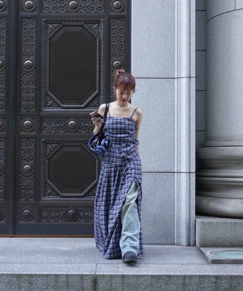 TEEN BOOP スカート チェックスリットボタンスカート : ZOZOTOWN Yahoo