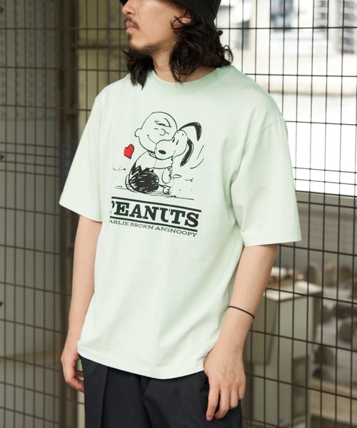 PEANUTS tシャツ ピーナッツ SNOOPY スヌーピー TP ヴィンテージハート