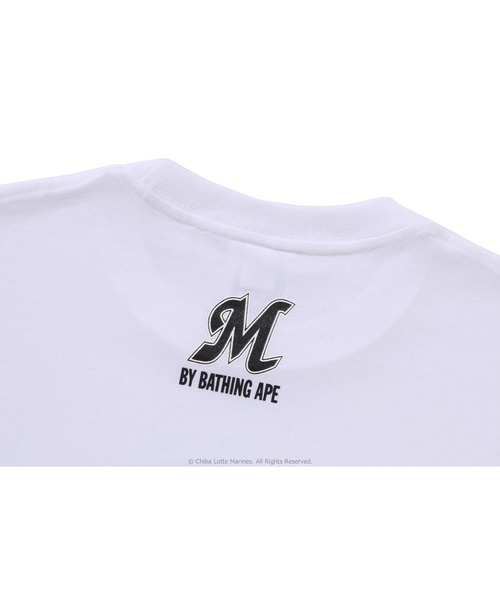 A BATHING APE tシャツ BAPE X CHIBA LOTTE MARINES - LOGO TEE