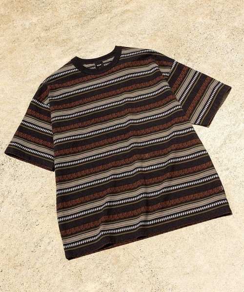 HUF tシャツ TETHER STRIPE TEE / ストライプ ボーダー Tシャツ
