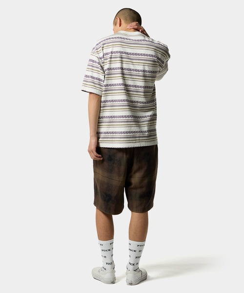 HUF tシャツ TETHER STRIPE TEE / ストライプ ボーダー Tシャツ
