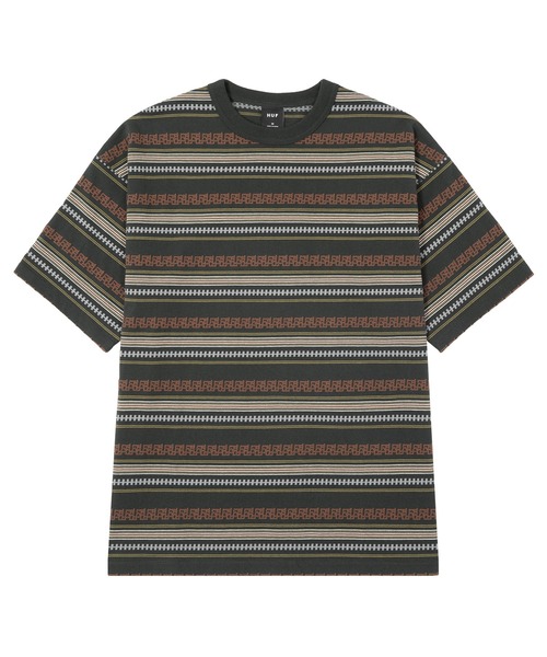 HUF tシャツ TETHER STRIPE TEE / ストライプ ボーダー Tシャツ