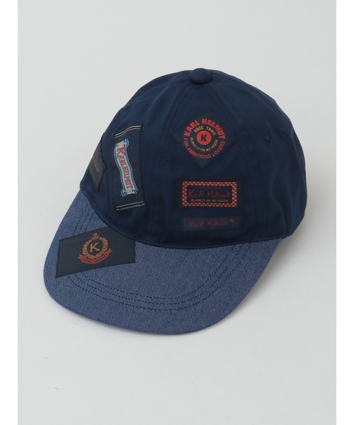 KARL HELMUT キャップ Karl Helmut キャップ 帽子 ネームワッペン使いキャップ メンズ