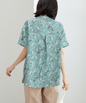 チュニック 「日比谷花壇」バンドカラーチュニックの詳細画像5