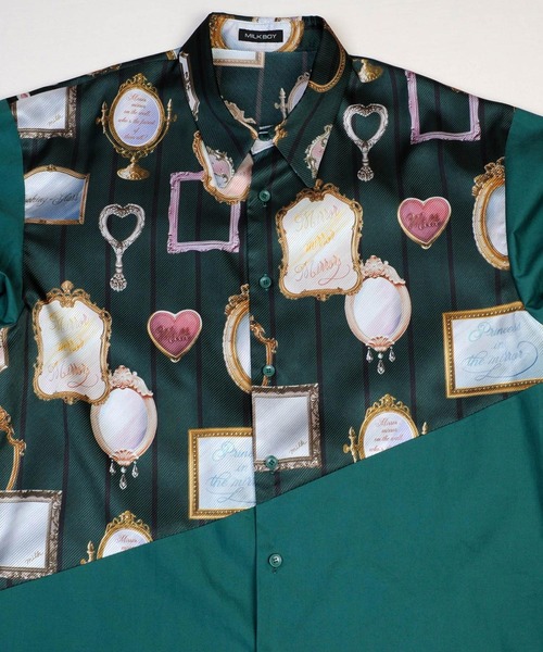 シャツ MIRROR シャツ メンズ レディースの画像