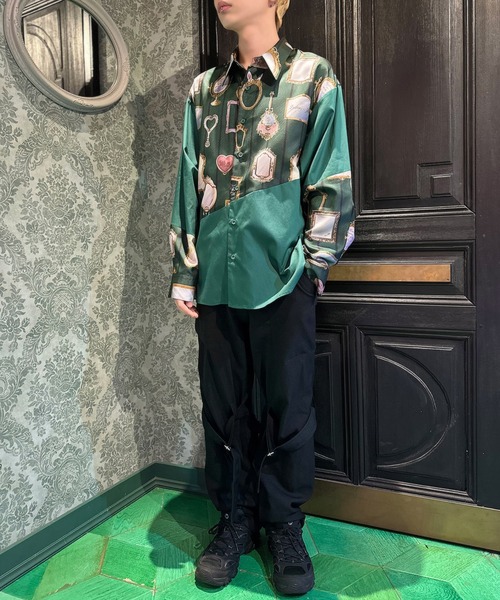 シャツ MIRROR シャツ メンズ レディースの画像