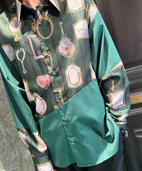 シャツ MIRROR シャツ メンズ レディースの画像