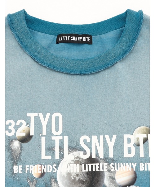 tシャツ little sunny bitecosmic big tee レディース メンズ Little sunny bite tシャツ little bitecosmic big tee