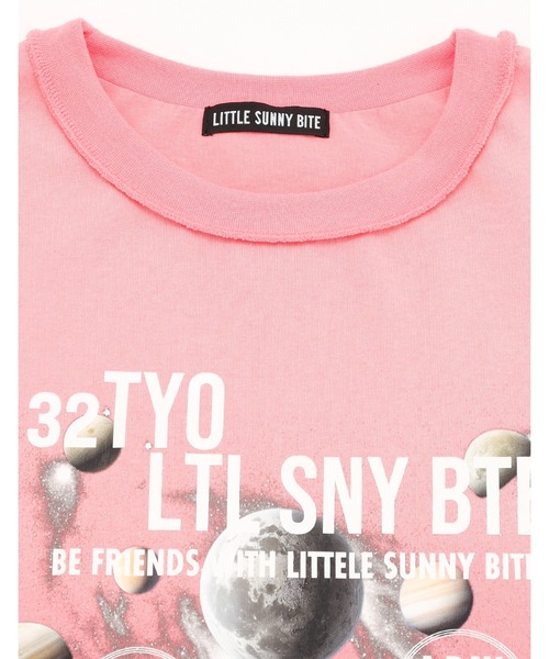 tシャツ little sunny bitecosmic big tee レディース メンズ Little sunny bite tシャツ 「little bite」cosmic big tee