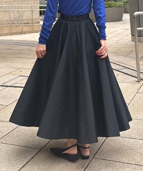 スカート ジャガード立体ドレープスカート : ZOZOTOWN Yahoo!店 - 通販