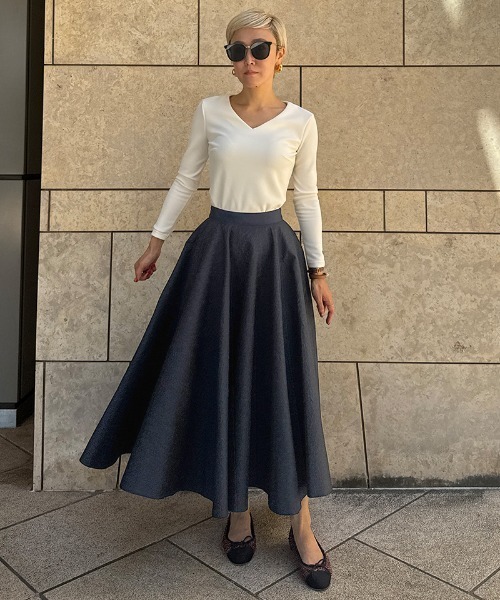 スカート ジャガード立体ドレープスカート : ZOZOTOWN Yahoo!店 - 通販