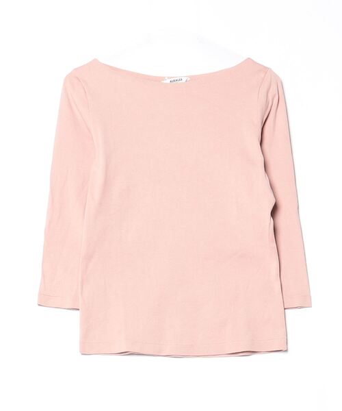 AURALEE オーラリー Tシャツ・カットソー ピンク 0489925Y0048 AURALEE（オーラリー）Tシャツ・カットソー ピンク サイズ:3(S位