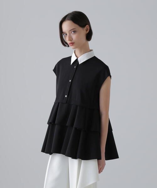 ADORE(アドーア) ブラウス シャツ ドライタッチジョーゼットブラウス ADORE(アドーア) ブラウス シャツ ドライタッチジョーゼットブラウス