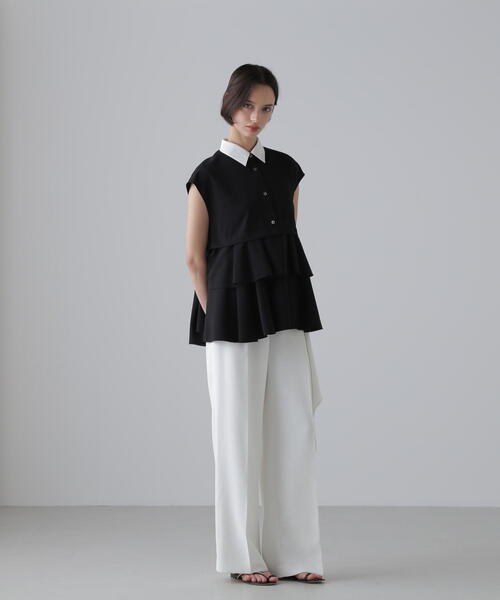 ADORE(アドーア) ブラウス シャツ ドライタッチジョーゼットブラウス ADORE(アドーア) ブラウス シャツ ドライタッチジョーゼットブラウス