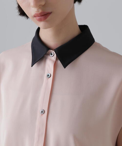 ADORE【超美品】ドライタッチジョーゼットブラウス 定価30800円 ドライタッチジョーゼットブラウス | ADORE（アドーア