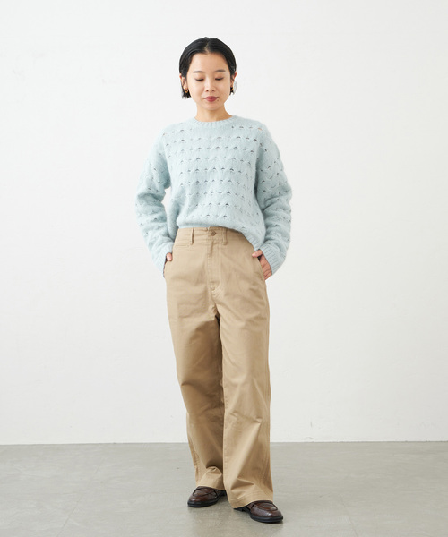 「IENA」 チノパンツ 36 ベージュ レディース