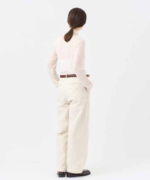 「IENA」 チノパンツ 36 ベージュ レディース
