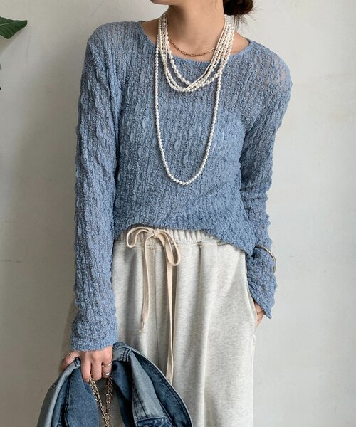 希少！マイラン 2way カシミヤ混 セーラーカラーニット 即完売色グレー