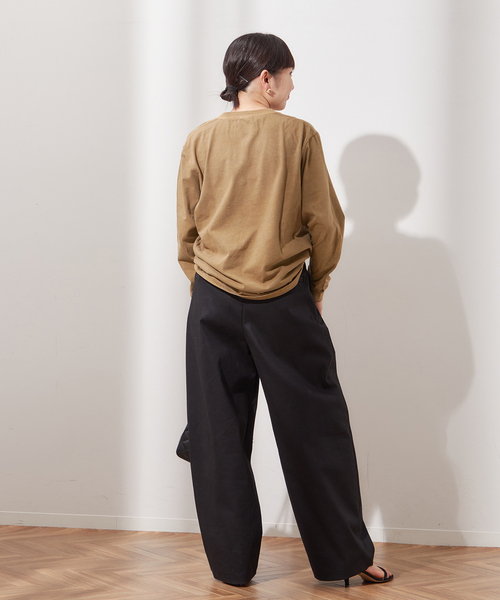 journal standard L'essage tシャツ 「MICKEY」ピグメントロング