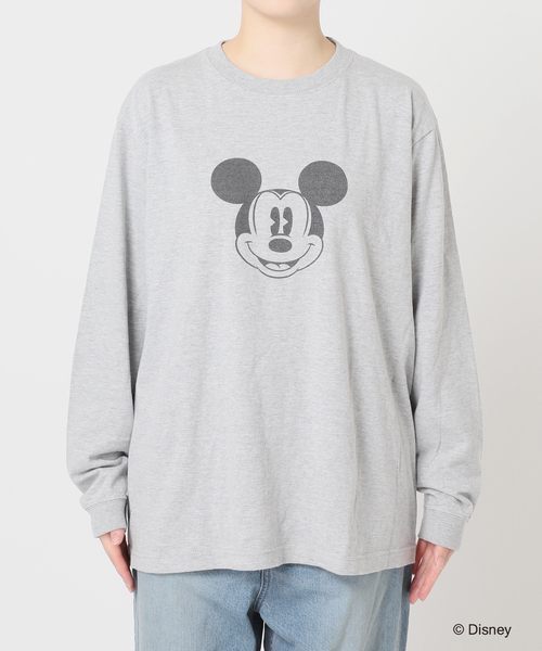 JOURNAL STANDARD L'ESSAGE MICKEY Tシャツ JOURNAL STANDARD L'ESSAGE｜《追加4》【MICKEY】ピグメントT