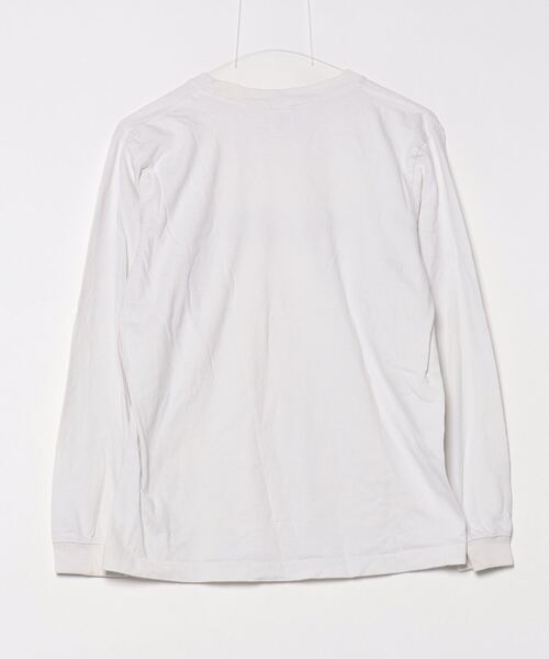 「ANGIE」 長袖カットソー MEDIUM ホワイト×ゴールド レディース