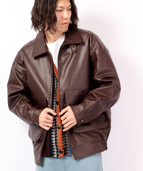 POWER TO THE PEOPLE（パワートゥーザピープル） ブルゾン M ダーク