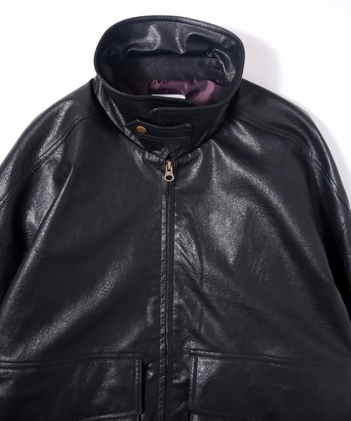 「POWER TO THE PEOPLE」 ブルゾン M ダークブラウン メンズ_画像9