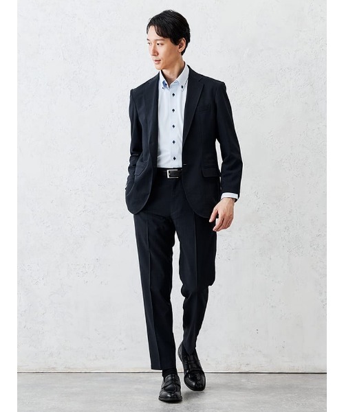 AB7✨Perfect Suit FActory セットアップスーツ ネイビー Perfect Suit FActory（パーフェクト スーツ ファクトリー