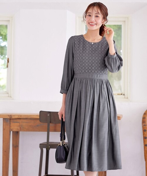 Tiaclasse ワンピース レース切替ワンピース : ZOZOTOWN Yahoo!店