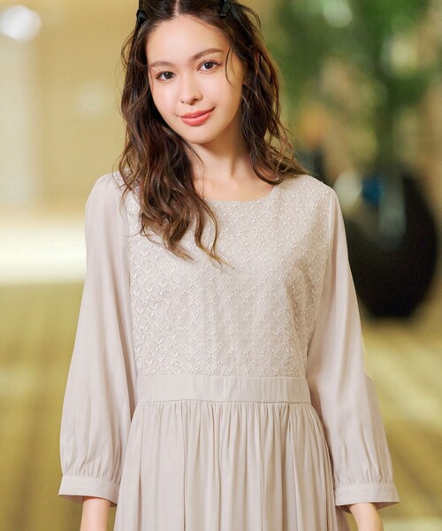 Tiaclasse ワンピース レース切替ワンピース : ZOZOTOWN Yahoo!店