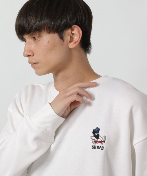LAKOLE（ラコレ） トレーナー スウェット ヒゲオジスウェットプル 