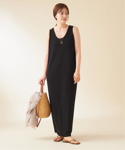 plage（プラージュ） ノースリーブワンピース 36 ベージュ レディース  