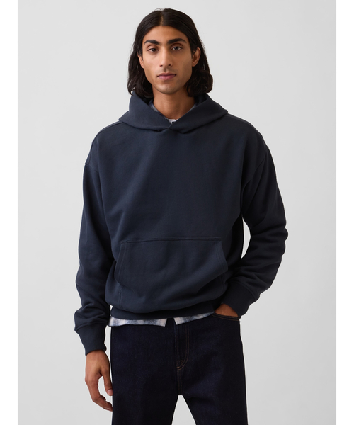 GAP（ギャップ） パーカー 裏起毛 ヘビーウェイト オーバーサイズ
