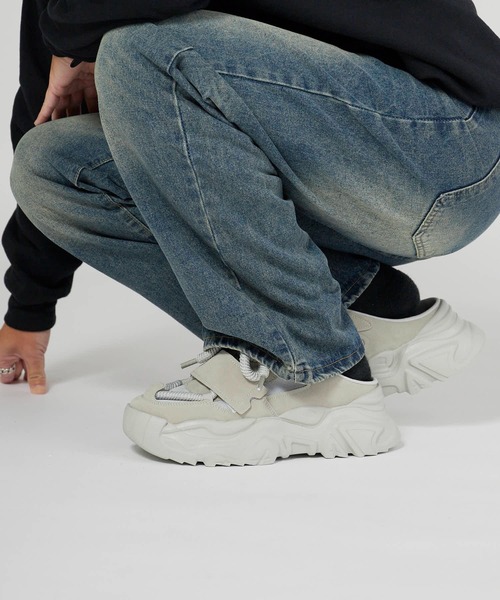 Theater code スリッポン Platform Mule Sneakers / 厚底 ミュール