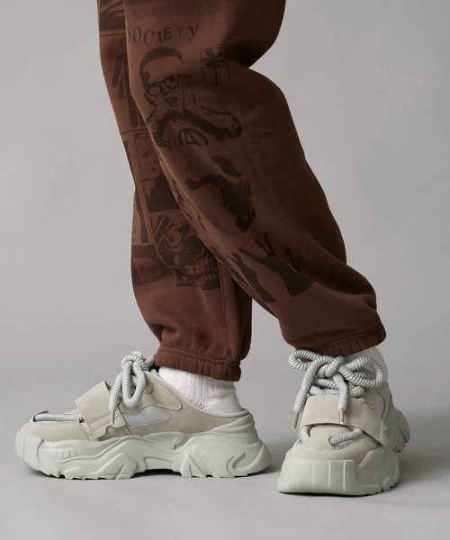 Theater code スリッポン Platform Mule Sneakers / 厚底 ミュール