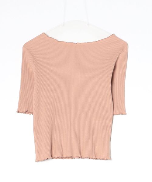 「archives」 半袖カットソー FREE オレンジ レディース_画像2