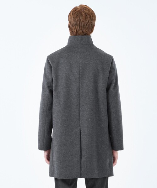 MACKINTOSH PHILOSOPHY ウール　ステンカラーコート　グレー MACKINTOSH PHILOSOPHY（マッキントッシュフィロソフィー） ステン