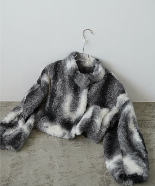 「AIC.」 ブルゾン FREE ダークグレー レディース_画像3