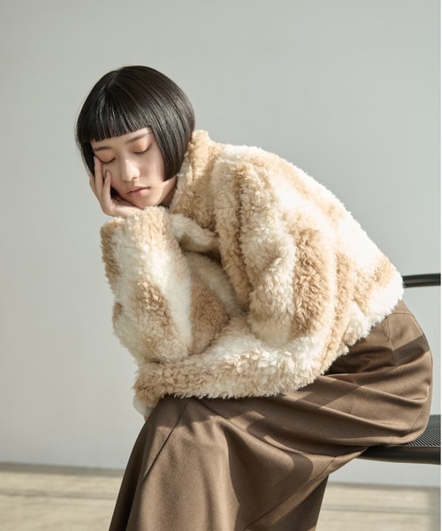 「AIC.」 ブルゾン FREE ダークグレー レディース_画像5