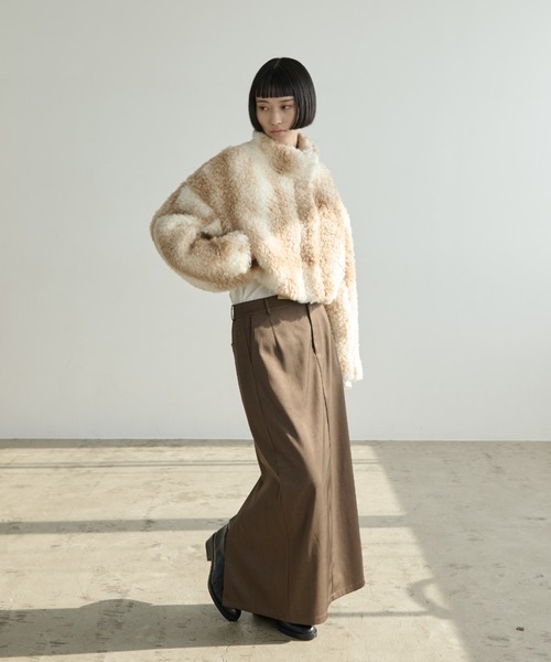 「AIC.」 ブルゾン FREE ダークグレー レディース_画像8