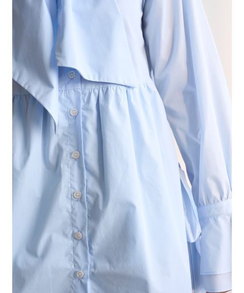 SNIDEL（スナイデル） レイヤードボウタイチュニック レディース