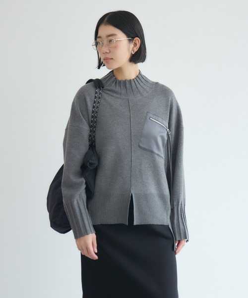 Paradise Picnic（パラダイスピクニック） ニット セーター 33℃ 胸ポケ