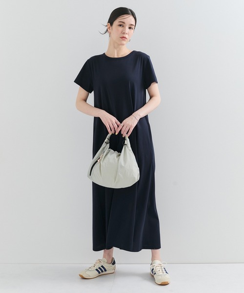 「LE CERCLE par rope'」 Tシャツワンピース FREE ネイビー レディース_画像7
