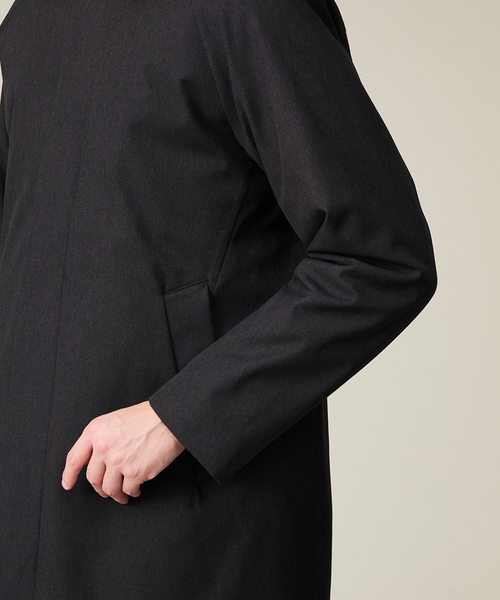 ABAHOUSE GRAY ステンカラーコート コート 「SORONA」ライナー付