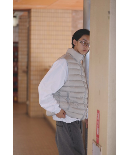 fridge ダウンベスト ベスト 「ES.1」エスアイ Middle Down Vest