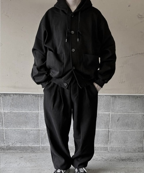 YACA（ヤーカ） パーカー Basic Sweat Cardigan/ベーシックスウェット