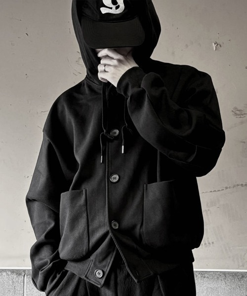YACA（ヤーカ） パーカー Basic Sweat Cardigan/ベーシックスウェット