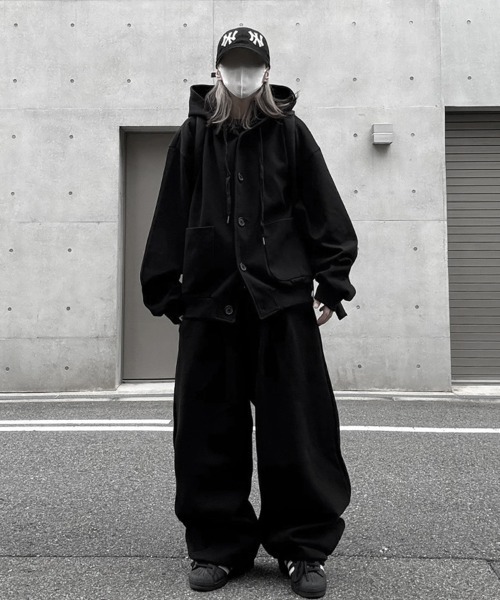YACA（ヤーカ） パーカー Basic Sweat Cardigan/ベーシックスウェット