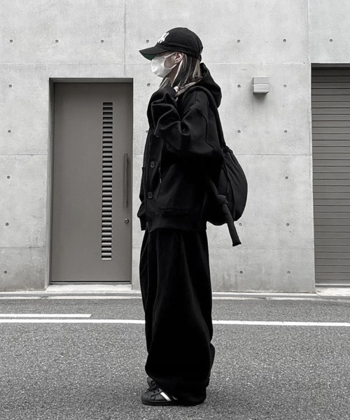 ＊7/29〜 トレーナー素材　カーデ YACA（ヤーカ） パーカー Basic Sweat Cardigan/ベーシックスウェット