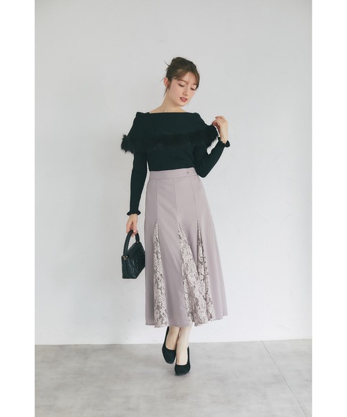 tocco closet（トッコ クローゼット） スカート 「ZOZO限定」パネル